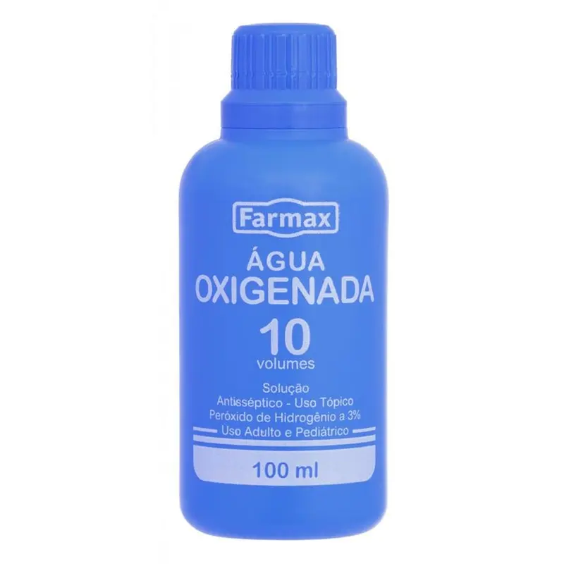 Água Oxig Farmax 100 ml 10 Vol