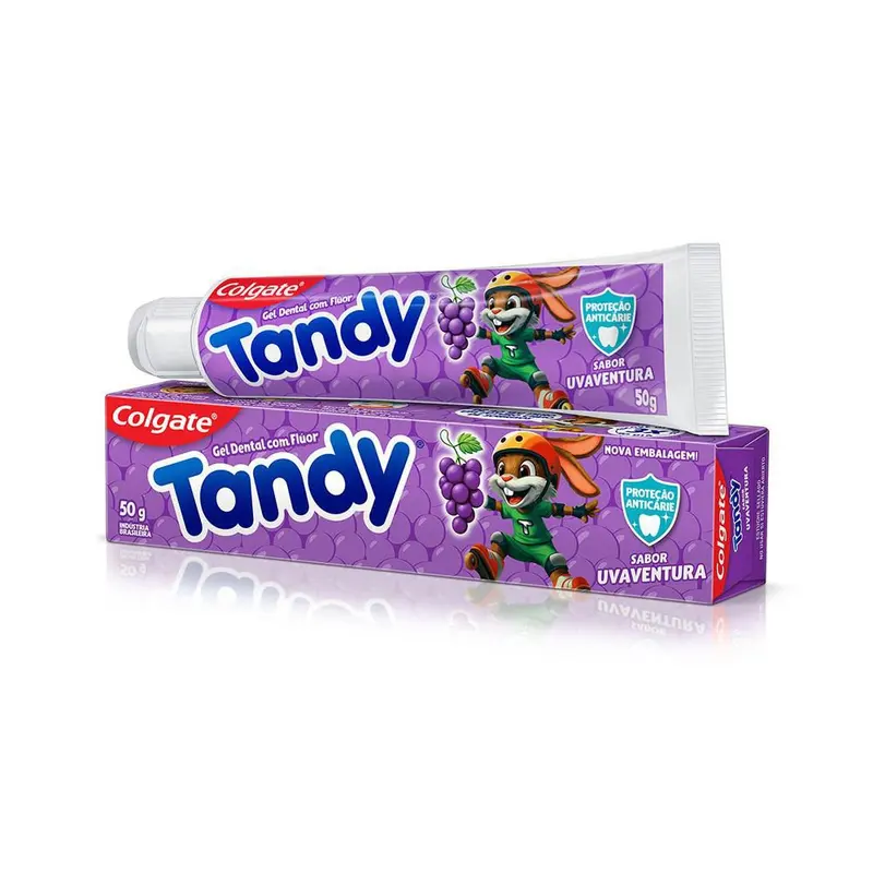 Creme Dental infantil Tandy 50 g Uva