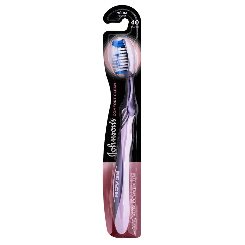 Escova Dental J&j 1 unidade Confort Clean Media