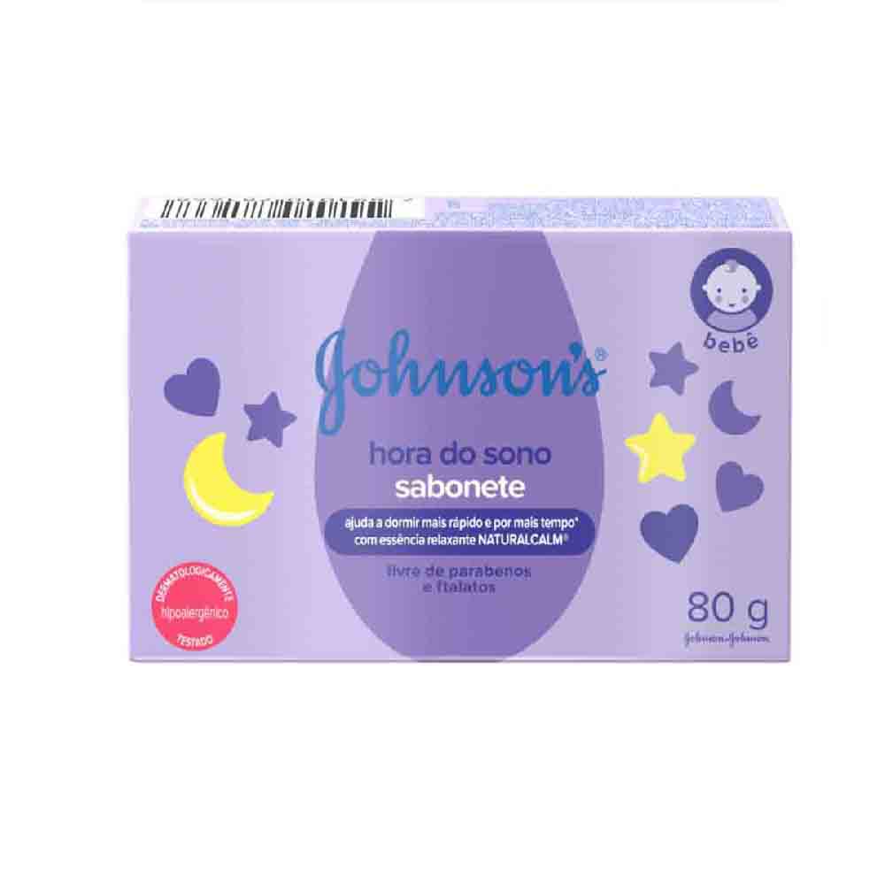 Sabonete em Barra Johnson's Baby Hora do Sono 80g