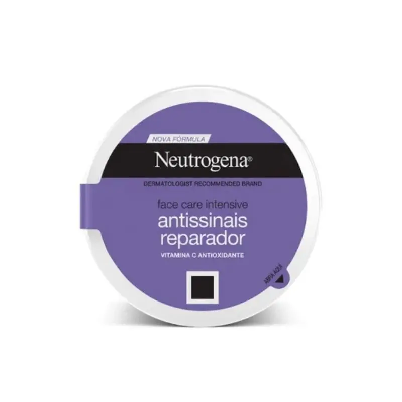Creme Facial Neutrogena Antissinais Face Care Intensive Reparador Oil Free 100g