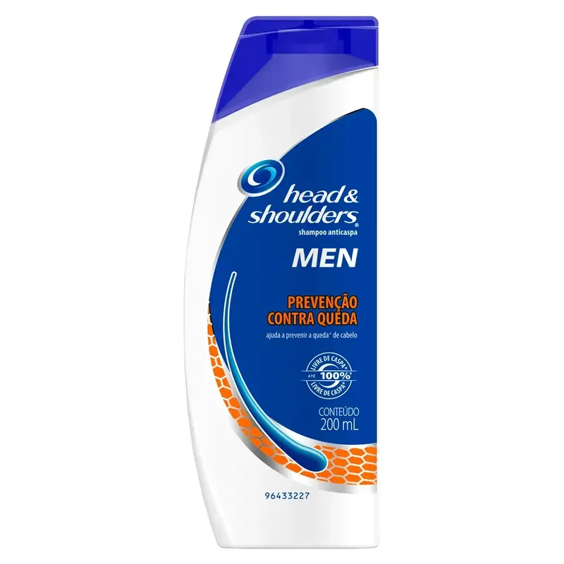 Shampoo Anticaspa Head & Shoulders Men Antiqueda 200ml