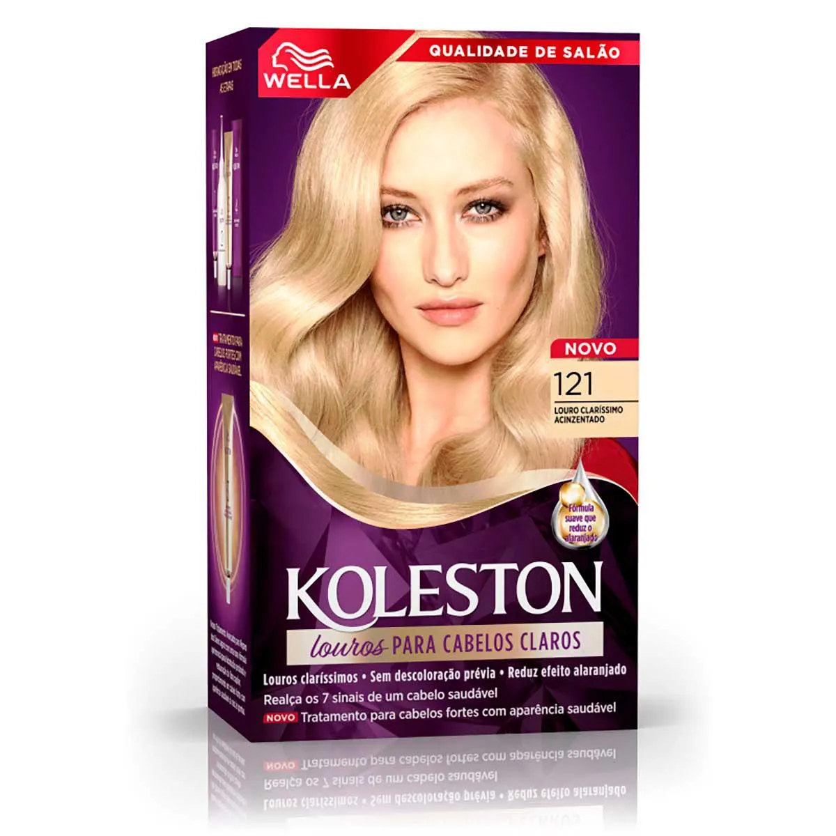 Tintura Koleston Louro Claríssimo Acinzentado 121