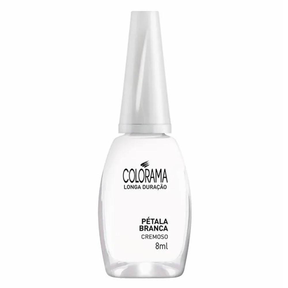 Esmalte Colorama Intenso Pétala Branca Cremoso 8ml