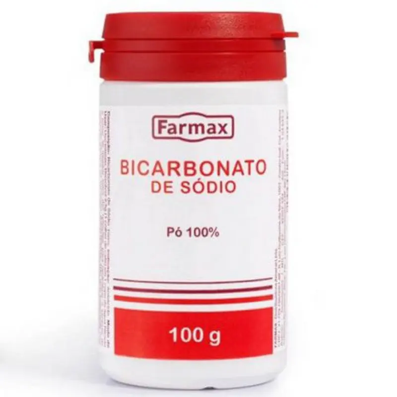 Bicarbonato de Sódio Farmax 100g - Pote
