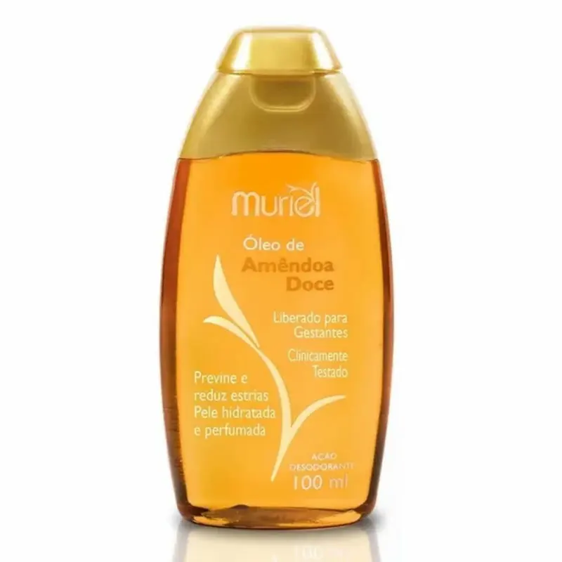 Óleo Corporal de Amêndoas Doce 100ml - Muriel