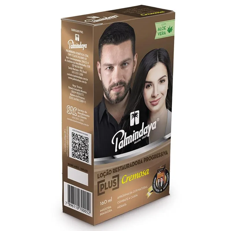 Locao cápsulas Palmindaya Cremosa 160 ml