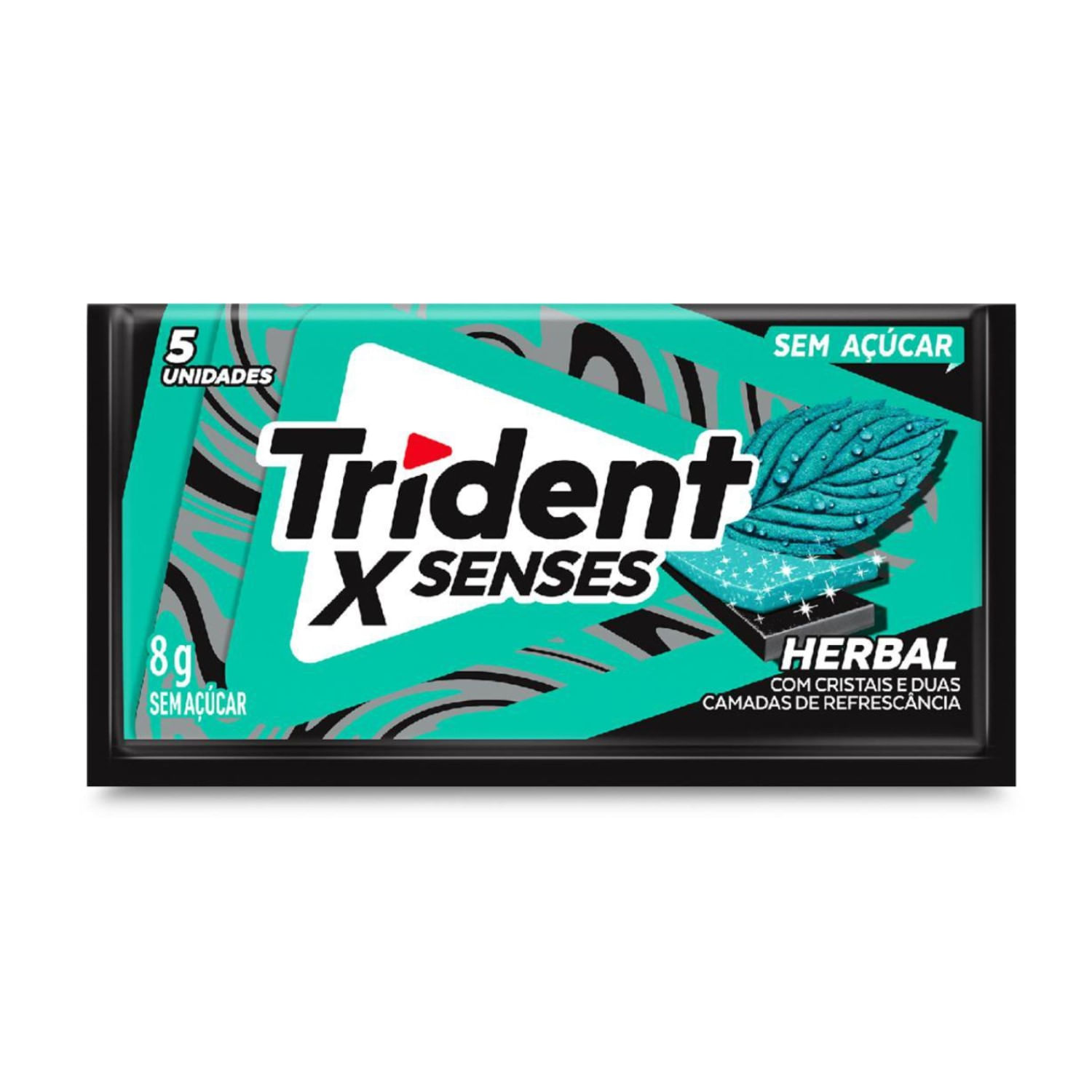 Chicle Trident 5 unidades Herbal Fresh
