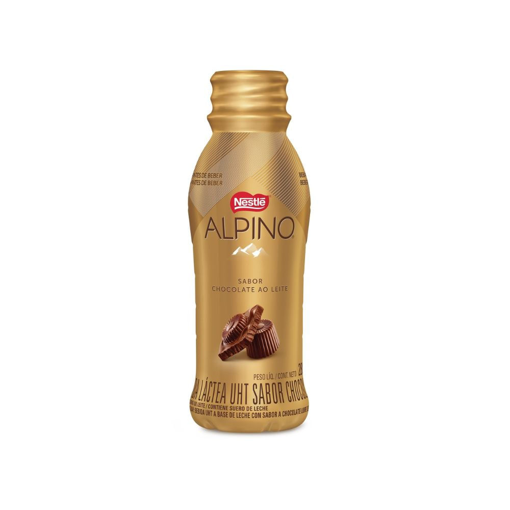 Bebida Láctea Alpino Chocolate Ao Leite 280ml