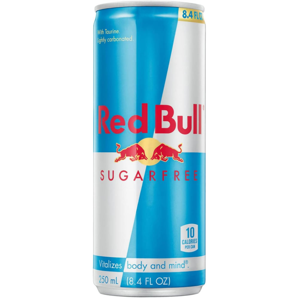 Energ Red Bull 250 ml Sugar Free sem Acucar