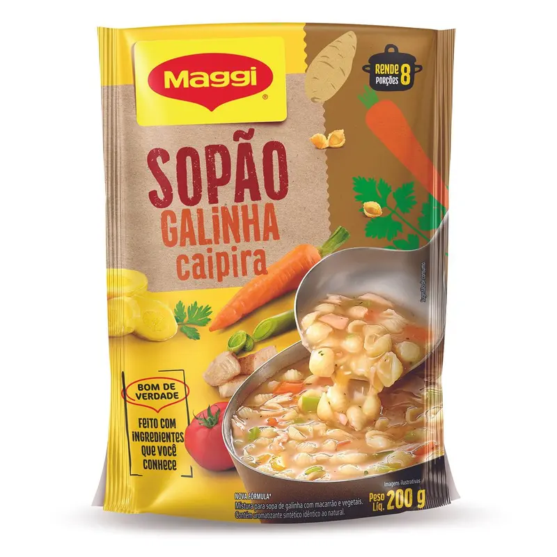 Sopao Maggi 200 g Galinha Caipira