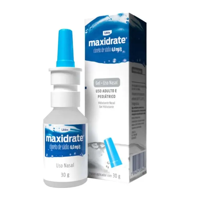 Maxidrate 6mg/g Gel Hidratante Nasal 30g