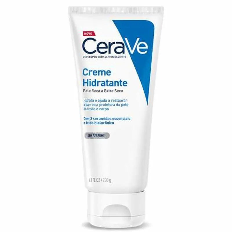Creme Hidratante CeraVe Hidratante Pele Seca e Extra Seca 200g