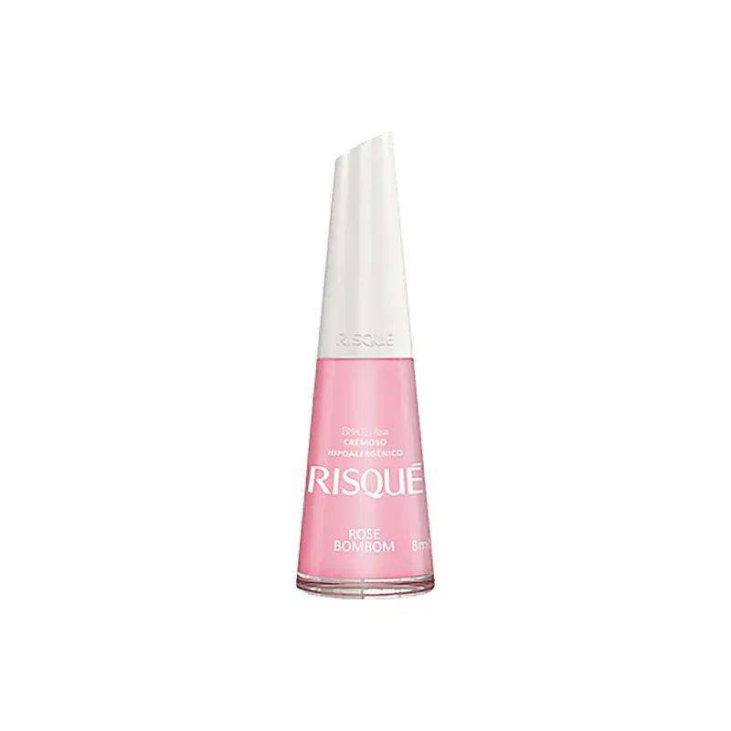Risque Esmalte Cremoso Cor: Rose Bombom