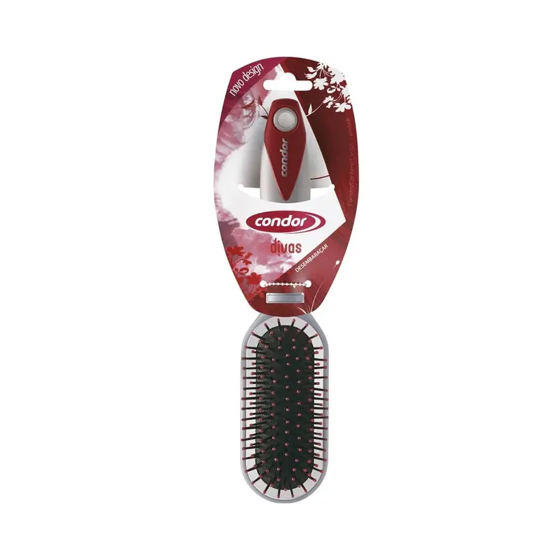 Escova Cabelo Condor Divas Todos Tipos de Cabelo R.9820