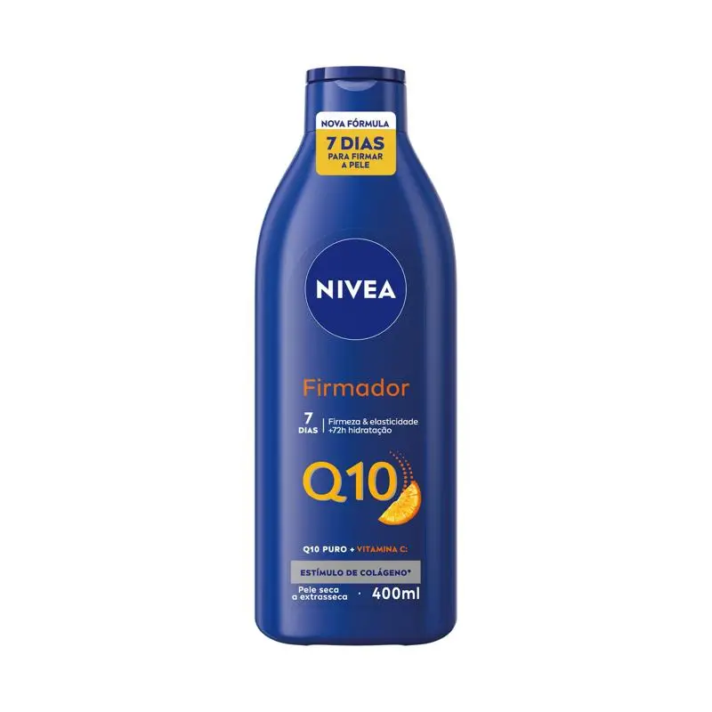 Loção Corporal Nivea Q10 Firmadora com Vitamina C Pele Seca 400ml