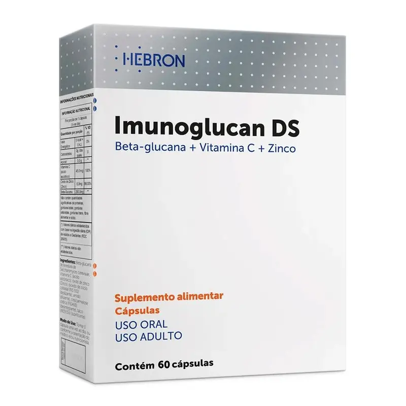 Imunoglucan DS Com 60 Cápsulas
