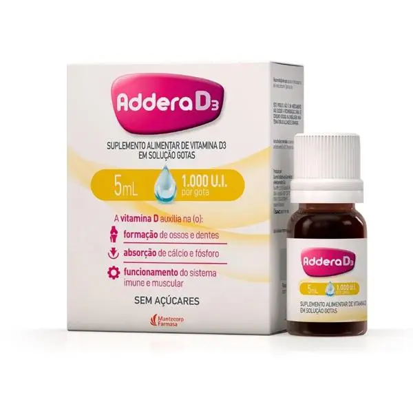 Addera D3 1000UI Gotas 5ml