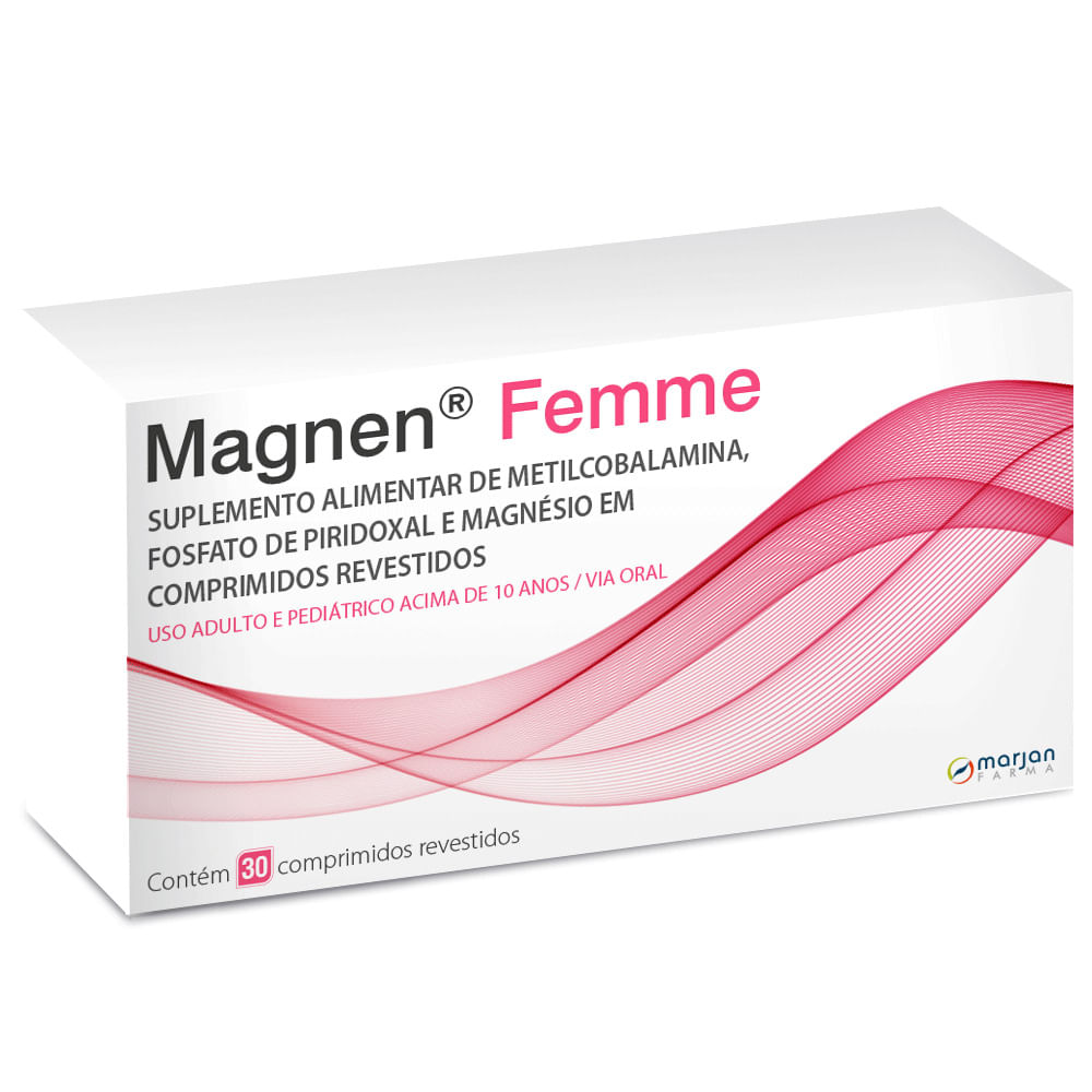 Magnen Femme Com 30 Comprimidos
