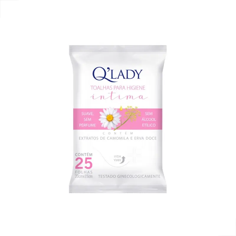 Toalha Umed Intima Qlady 30 unidades