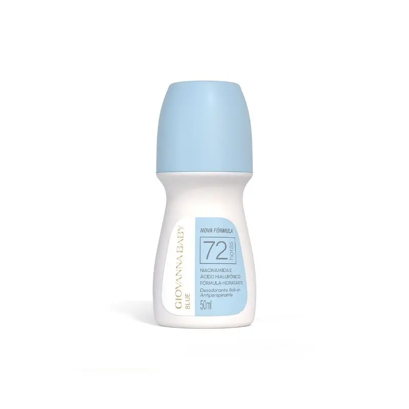 Desodorante Antiperspirante Giovanna Baby Blue 48h Roll-On 50ml