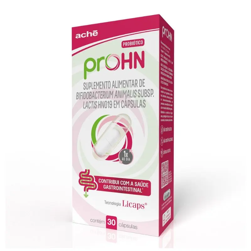 ProHN 50mg Probiótico 30 Cápsulas