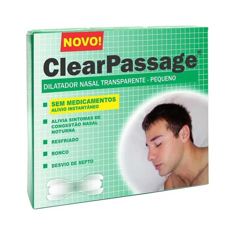 Dilatador Nasal Clearpassage Pequeno 9 Unidades