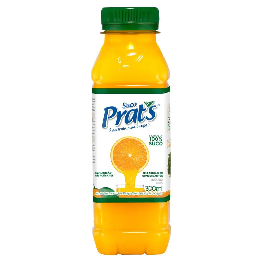 Suco Prats 300 ml Integral Laranja