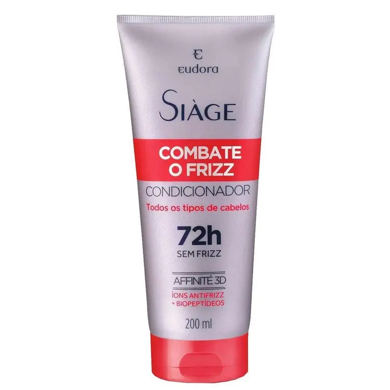 Condicionador Eudora Siàge Combate o Frizz 200ml