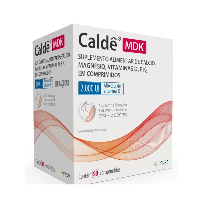 Suplemento Alimentar Calde Mdk 2000ui 90 Comprimidos