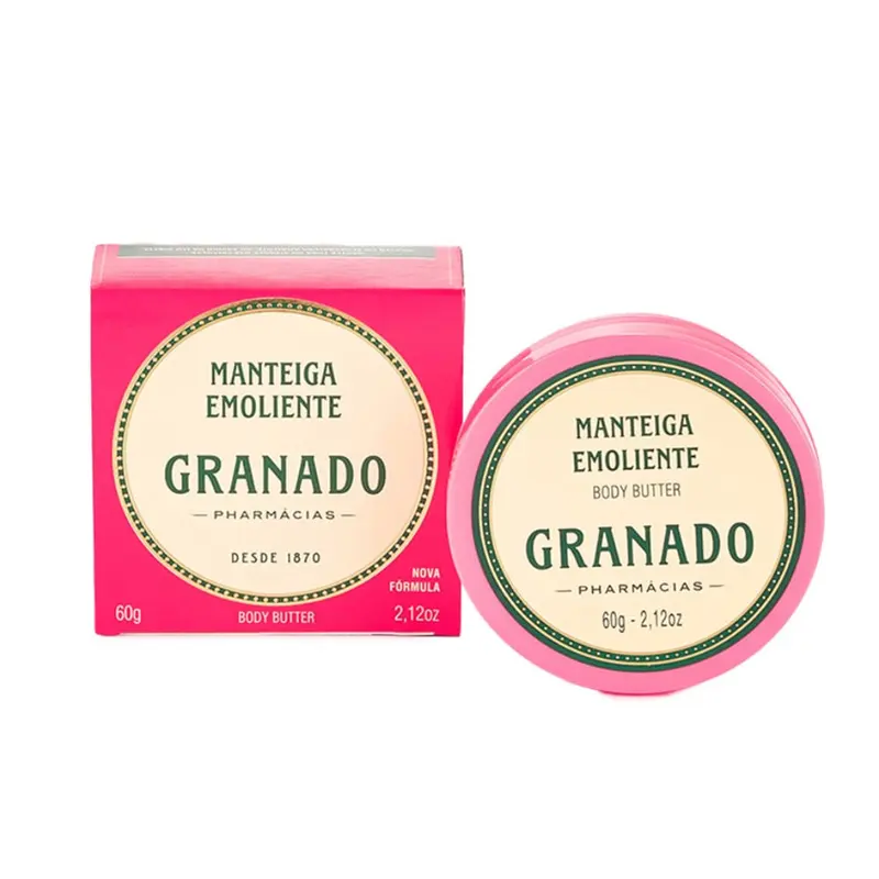 Manteiga Emoliente Granado Pink 60g