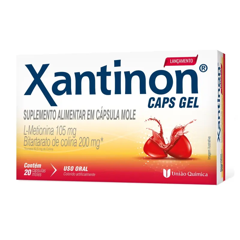 Xantinon 105mg + 200mg 20 Cápsulas Moles