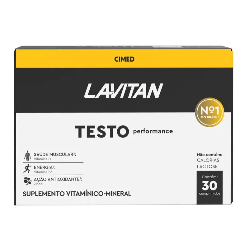 ZMA Perfomace Lavitan 30 Comprimidos