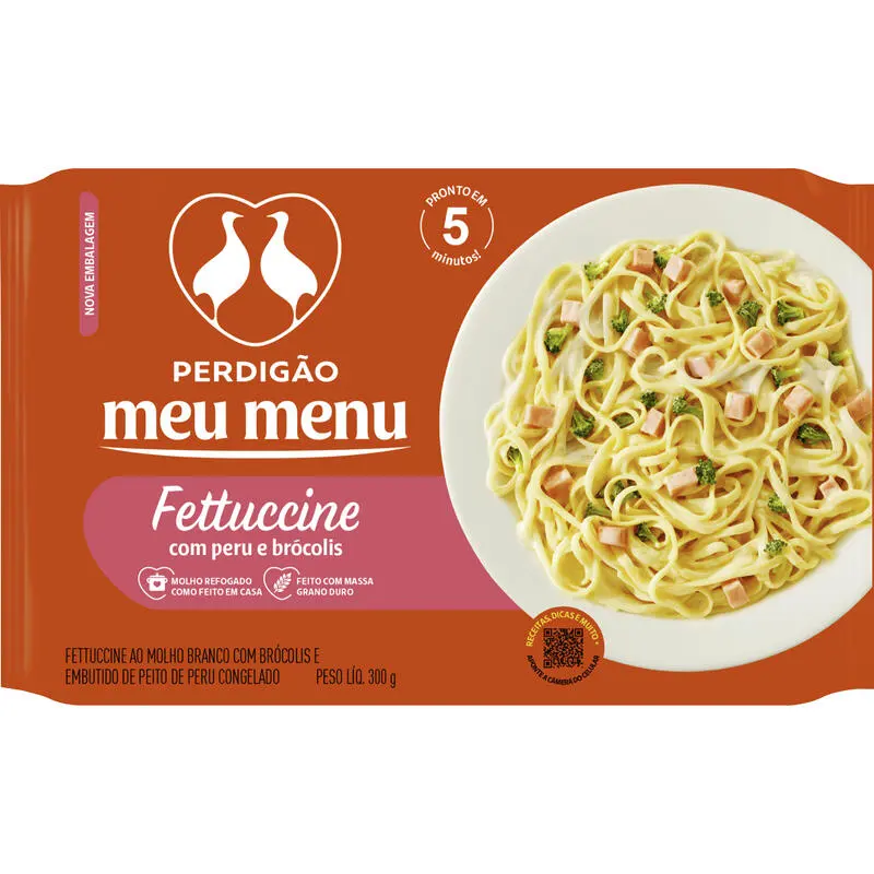 Fetuccini Ao Molho Branco Perdigao 300 g