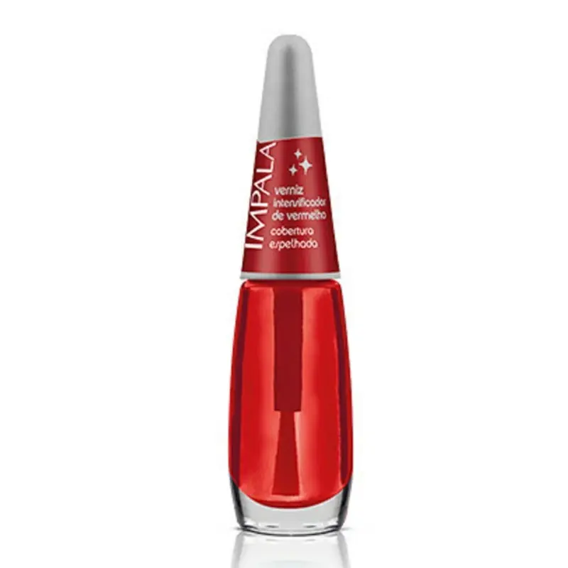 Esmalte Impala Verniz Intensificador de Vermelho