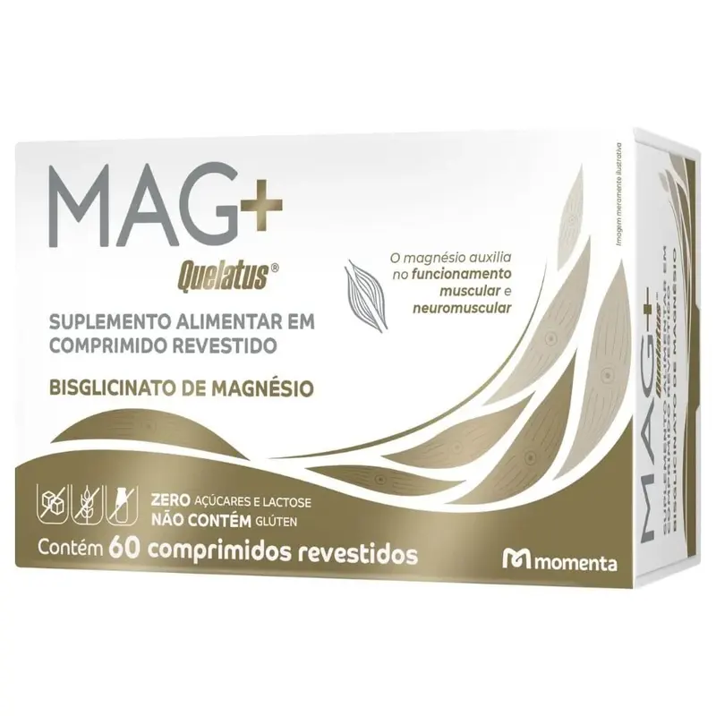 Magnésio Mag+ Quelatus 60 Comprimidos