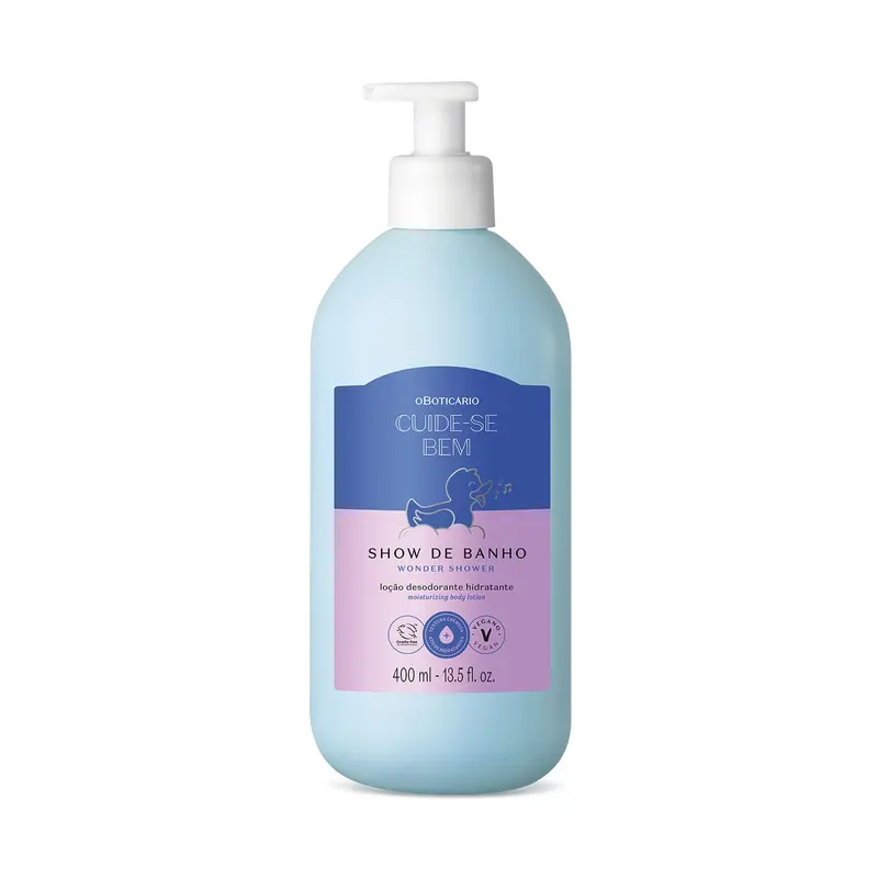 Locao hidratante Cuide-Se Bem Show de Banho 400 ml
