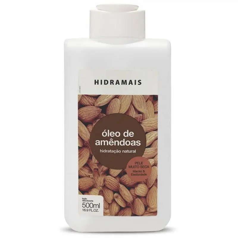 Loção Hidratante Hidramais Corporal Óleo de Amendoas 500ml