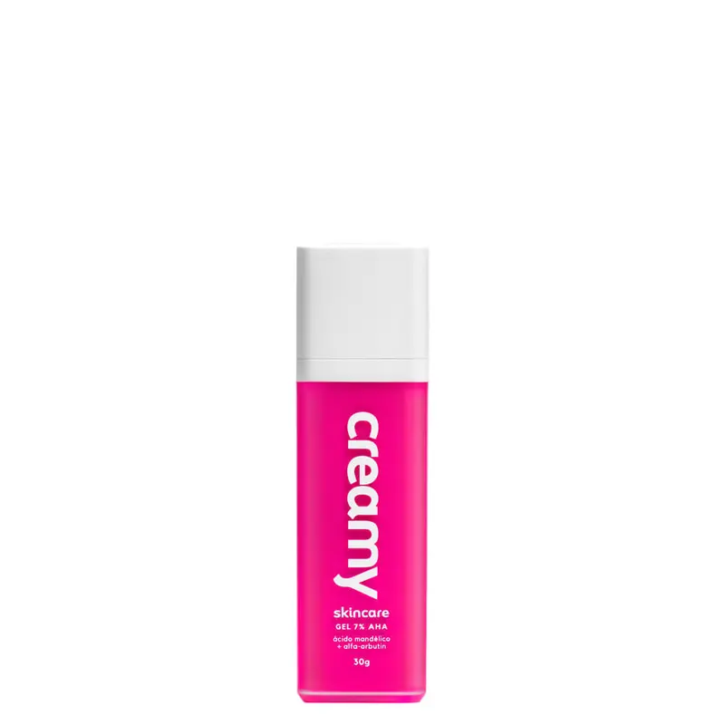 Gel Facial Creamy Clareador Antiacne com Ácido Mandélico 7% AHA 30g