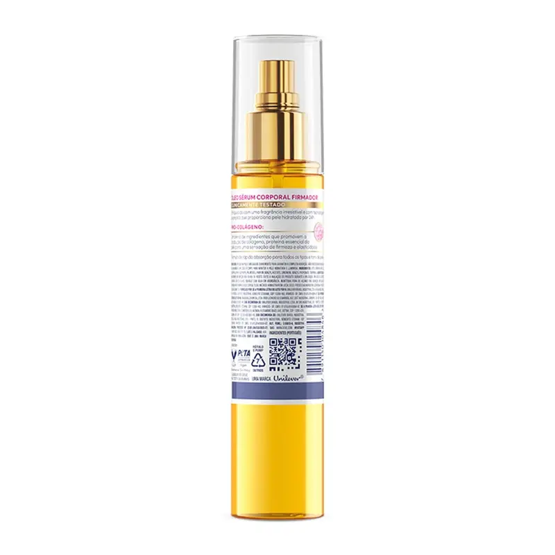 Óleo Corporal Dove Sérum Deo Pró-Colágeno E Óleo De Semente De Uva Firmador Spray150ml