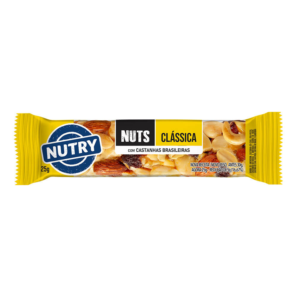 Barra Nuts Nutry 25 g Classica