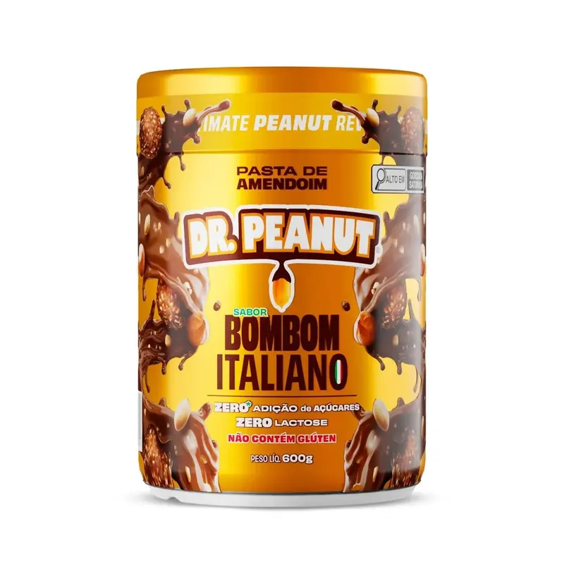 Pasta de Amendoim Dr Peanut 250 g Bombom Italiano