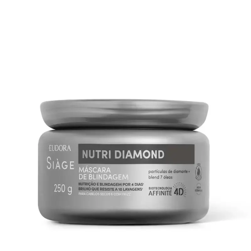Siage Mascara tratamento 250 g Nutri Diamond