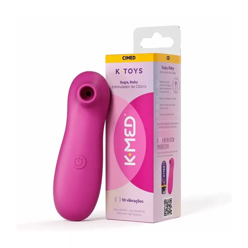 K-Toys - K-Med Suga Baby - Estimulador de Clitóris - 1 Unidade