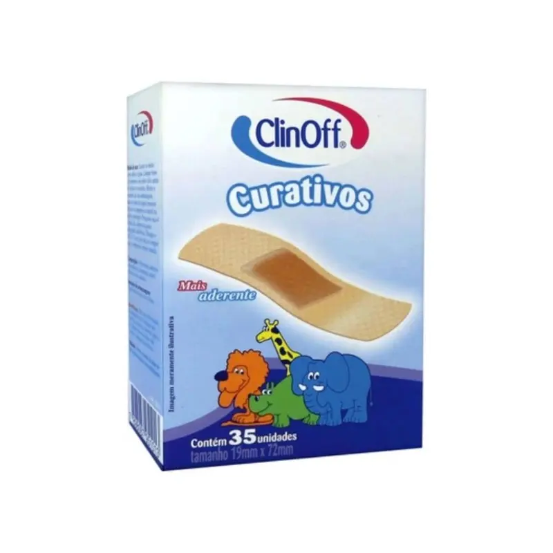 Curativos Clin Off 35 unidades Transparente
