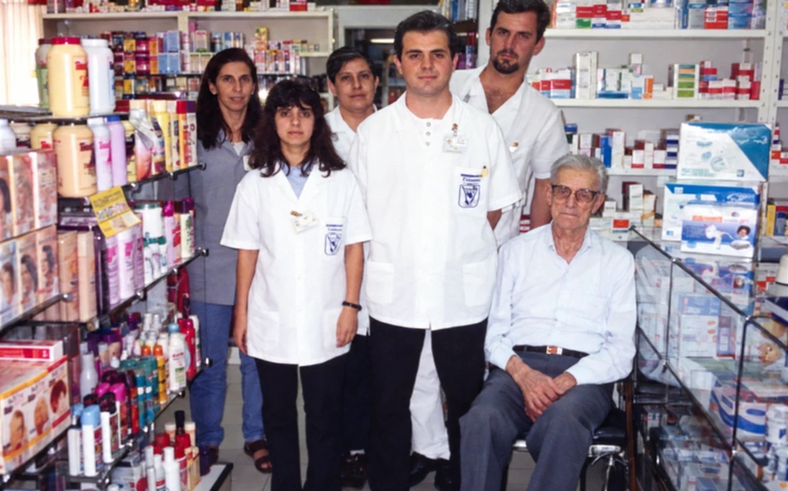 Equipe da Fleming nos anos 1990